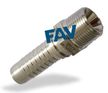 Inconel 625 Adapter Male x Hose Adapter