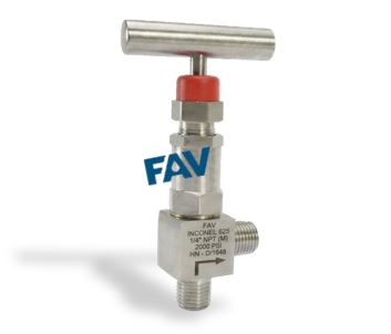 Inconel 625 Angle Needle Valve 2000 psi Male x Male Angle Needle Valve 2000 psi Male x Male