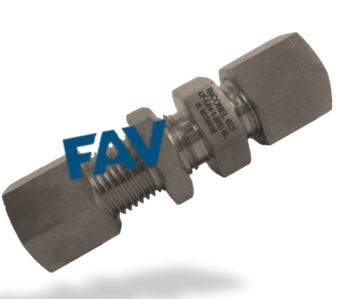 Inconel 625 Female Bulkhead Connector Female Bulkhead Connector