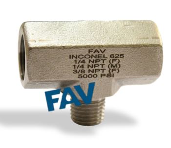 Inconel 625 Pipe Male Branch Tee Pipe Male Branch Tee