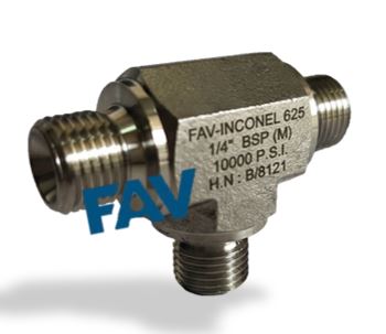 Inconel 625 Pipe Male Tee Pipe Male Tee