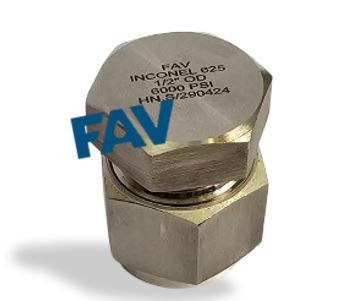 Inconel 625 Tube Cap Tube Cap