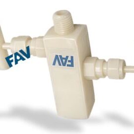 PVDF Block & Bleed Valve Male x Female Block & Bleed Valve