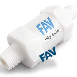 PVDF Check Valve Male x Male Check Valve