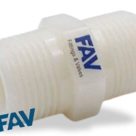 PVDF Hex Nipple Hex Nipple