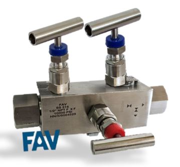 Double Block and Bleed Valve, Thread x Thread Double Block and Bleed Valve