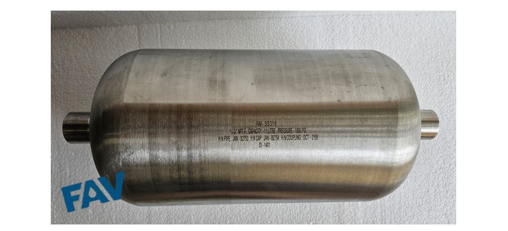 Sampling Cylinder in Big Capacity 11 liters Sampling Cylinder
