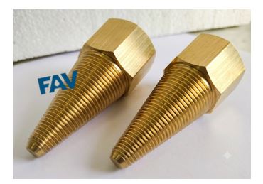 Brass Metal Threaded Tube Plug Threaded Tube Plug
