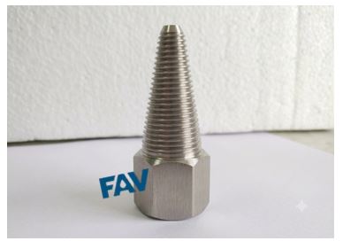 Stainless Metal Threaded Tube Plug Metal Threaded Tube Plug