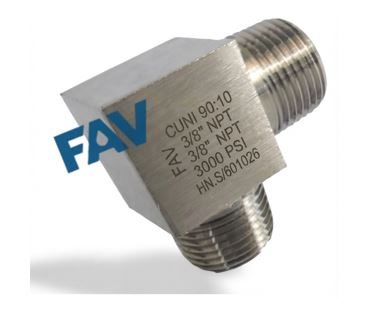 CuNi 90:10 Block Male Elbow Block Male Elbow