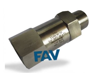 CuNi 90:10 Check Valve Male x Female Check Valve Male x Female