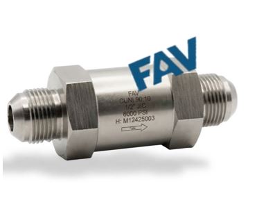CuNi 90:10 Check Valve Male x Male Check Valve Male x Male