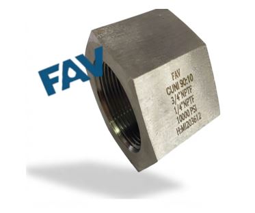 CuNi 90:10 Hex Cap Hex Cap
