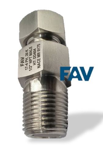 Double Check Giant Button Head Fitting 1/2" NPT Double Check Giant Button Head Fitting